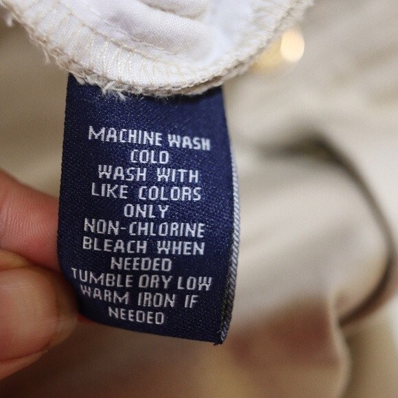 Chaps Khaki Capri Pants 12 - Picture 11 of 12